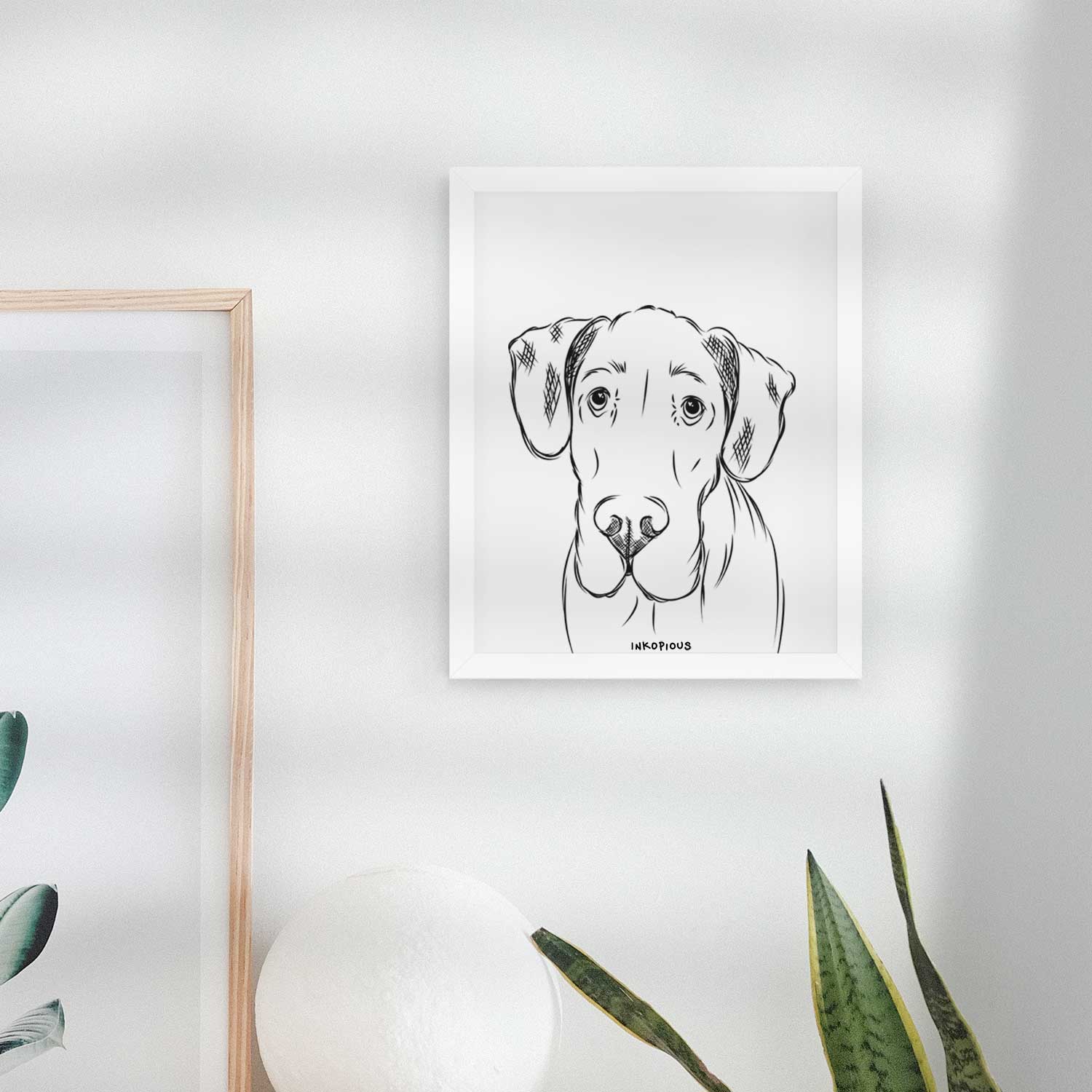 Titus the Great Dane Art Print