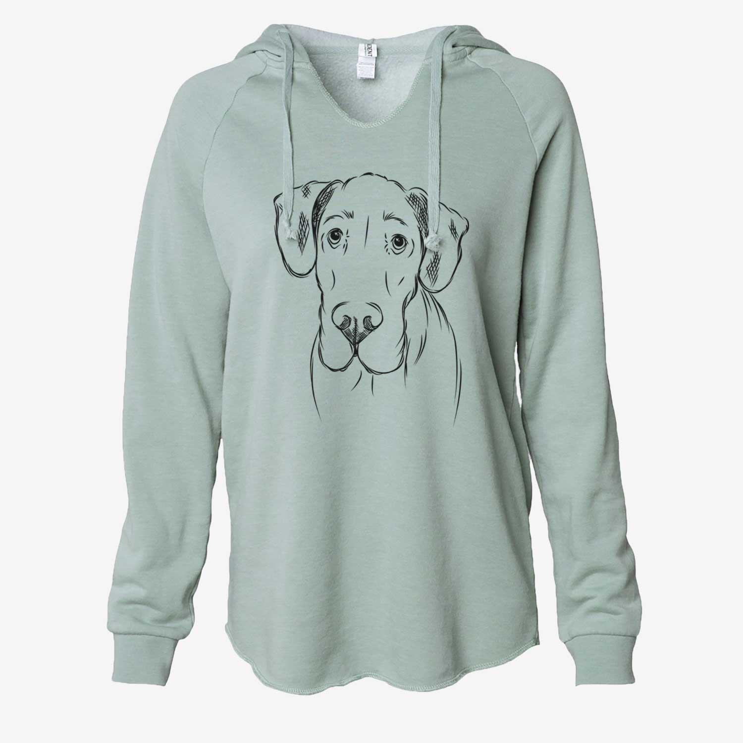 Titus the Great Dane - Cali Wave Hooded Sweatshirt