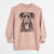 Bare Tobes the Chocolate Lab - Unisex Pigment Dyed Crew Sweatshirt