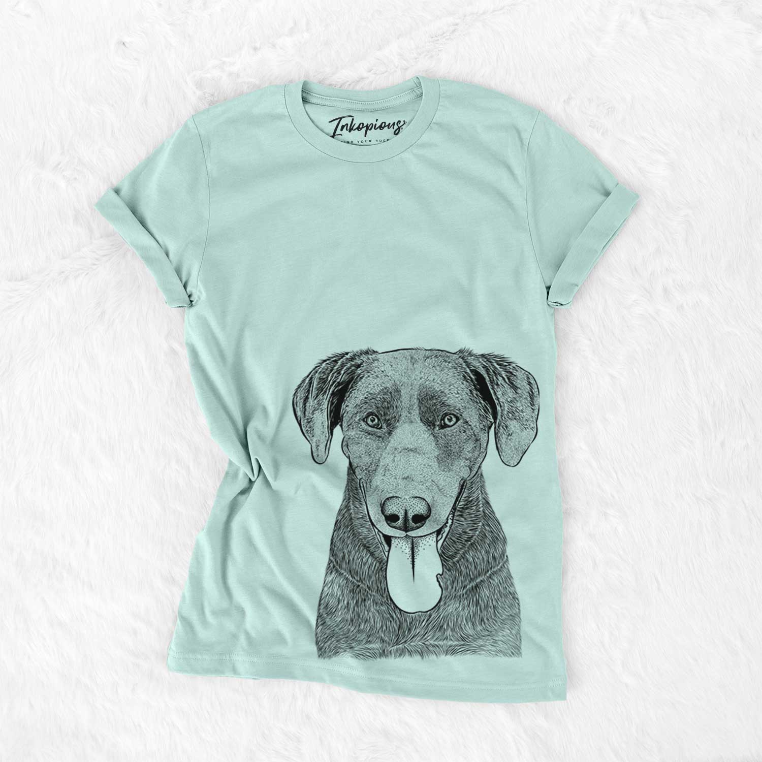 Tobes the Chocolare Lab - Bella Canvas Unisex Crewneck