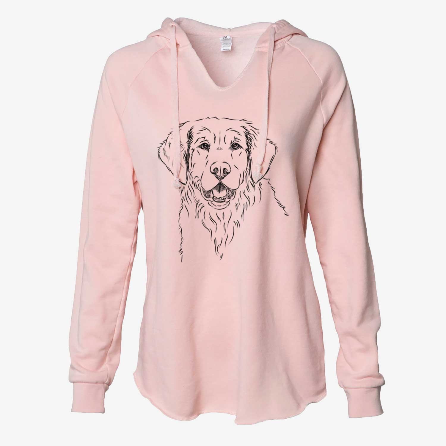 Toby the Golden Retriever - Cali Wave Hooded Sweatshirt