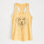 Toby the Golden Retriever - Women's Racerback Tanktop