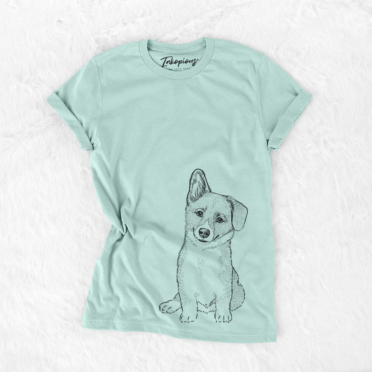 Toby the Corgi Puppy - Bella Canvas Unisex Crewneck