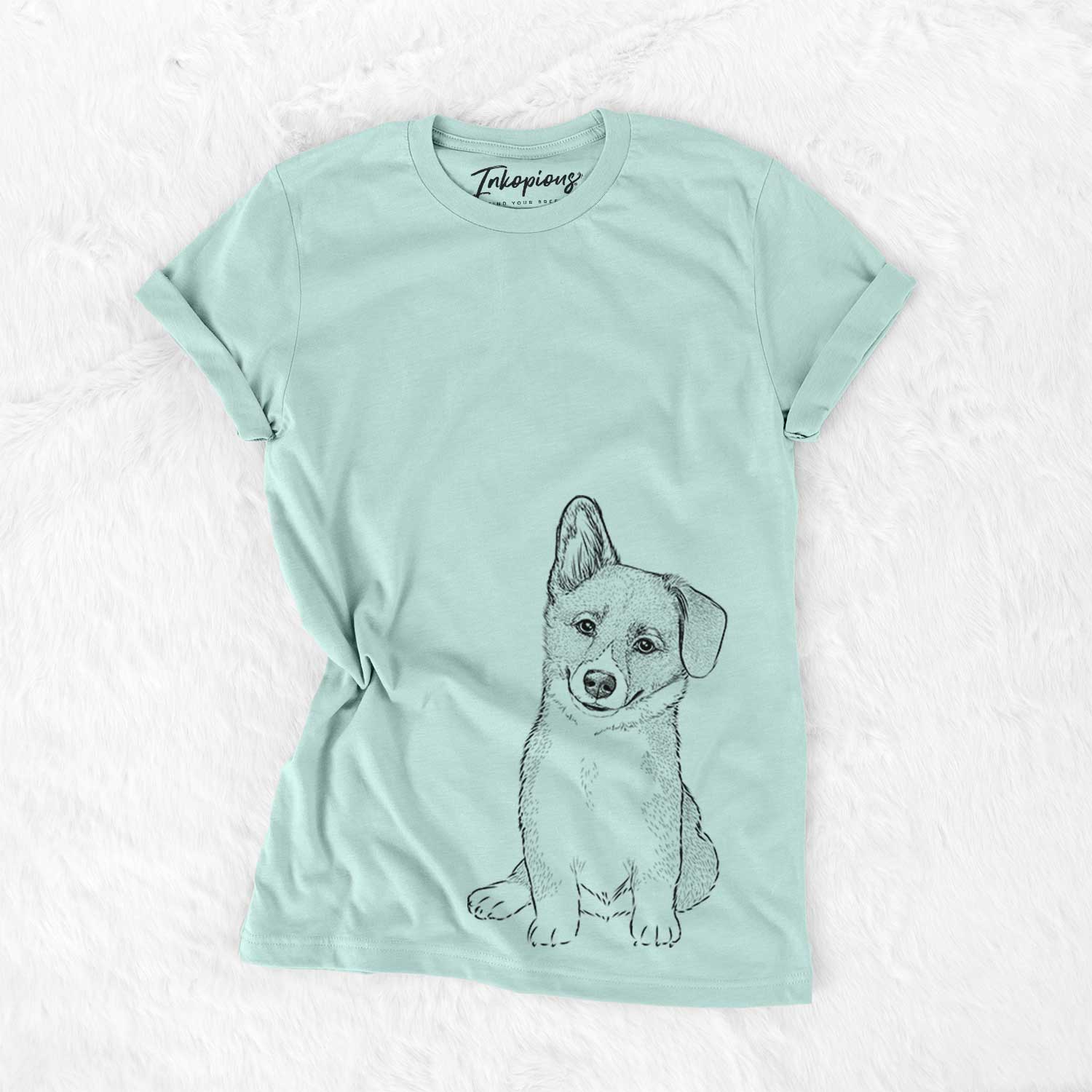 Toby the Corgi Puppy - Bella Canvas Unisex Crewneck