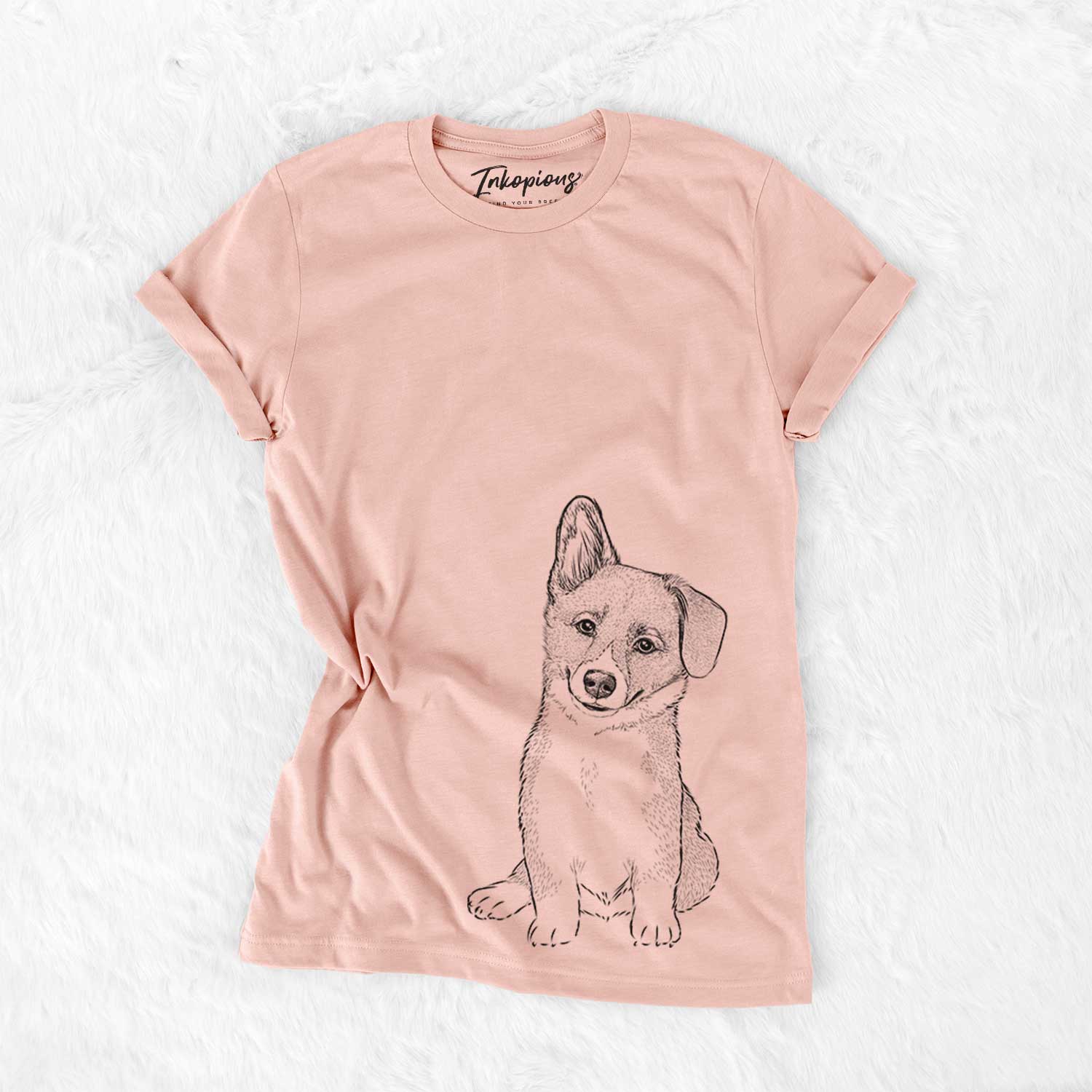 Toby the Corgi Puppy - Bella Canvas Unisex Crewneck