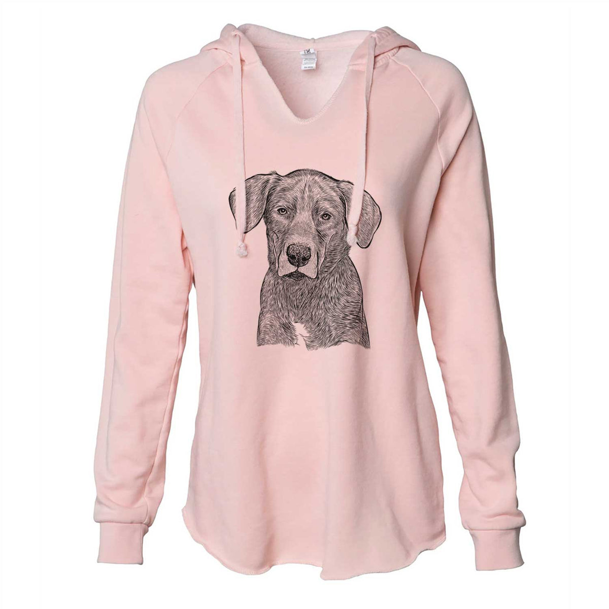 Tom the Lab Dane Mix - Cali Wave Hooded Sweatshirt