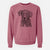 Bare Tom the Lab Dane Mix - Unisex Pigment Dyed Crew Sweatshirt