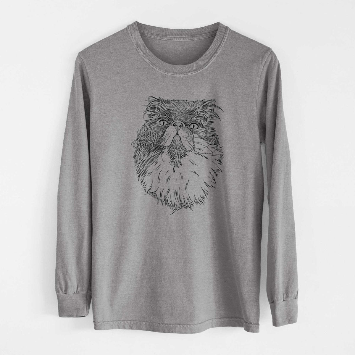Bare Tookie the Perisan Cat - Heavyweight 100% Cotton Long Sleeve