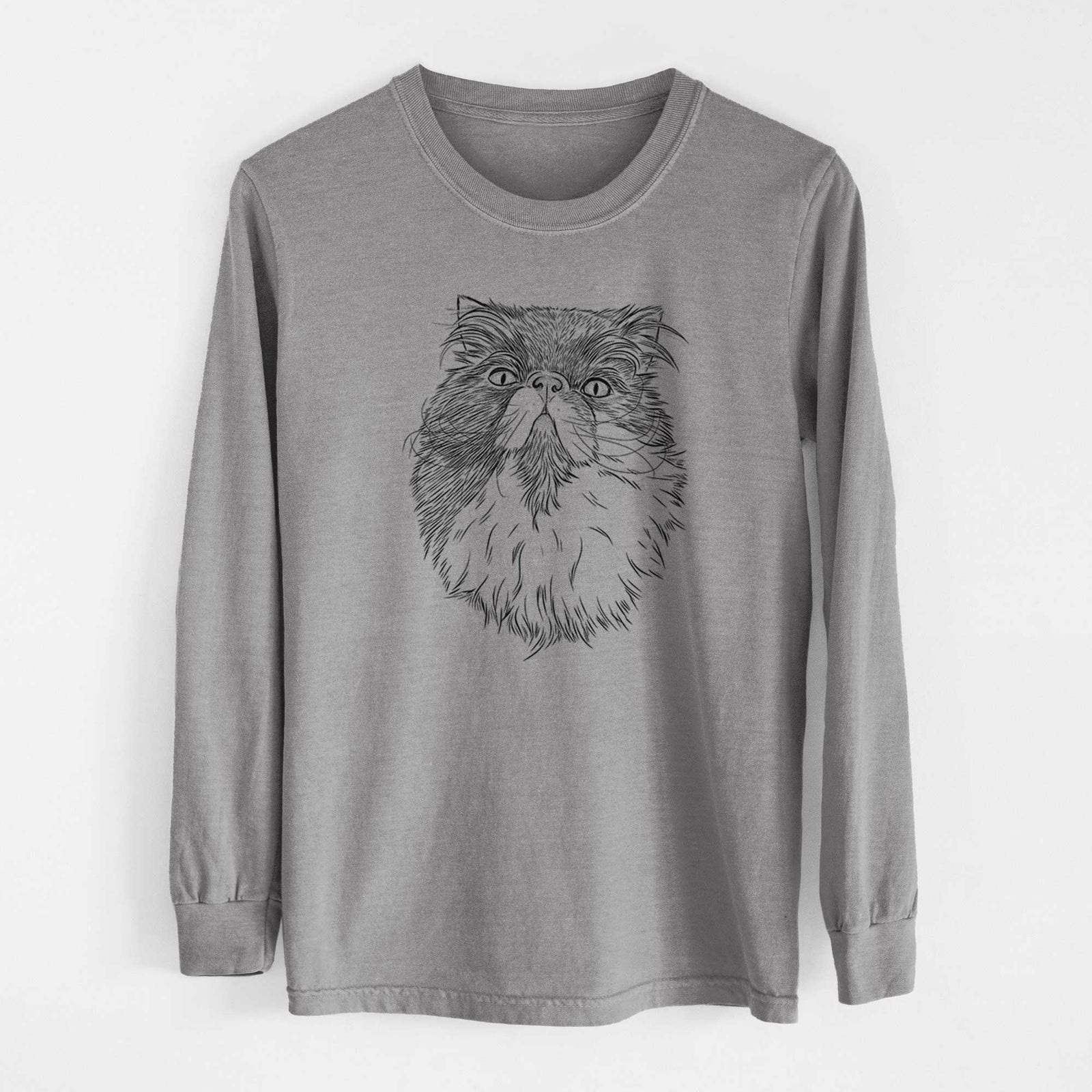 Bare Tookie the Perisan Cat - Heavyweight 100% Cotton Long Sleeve