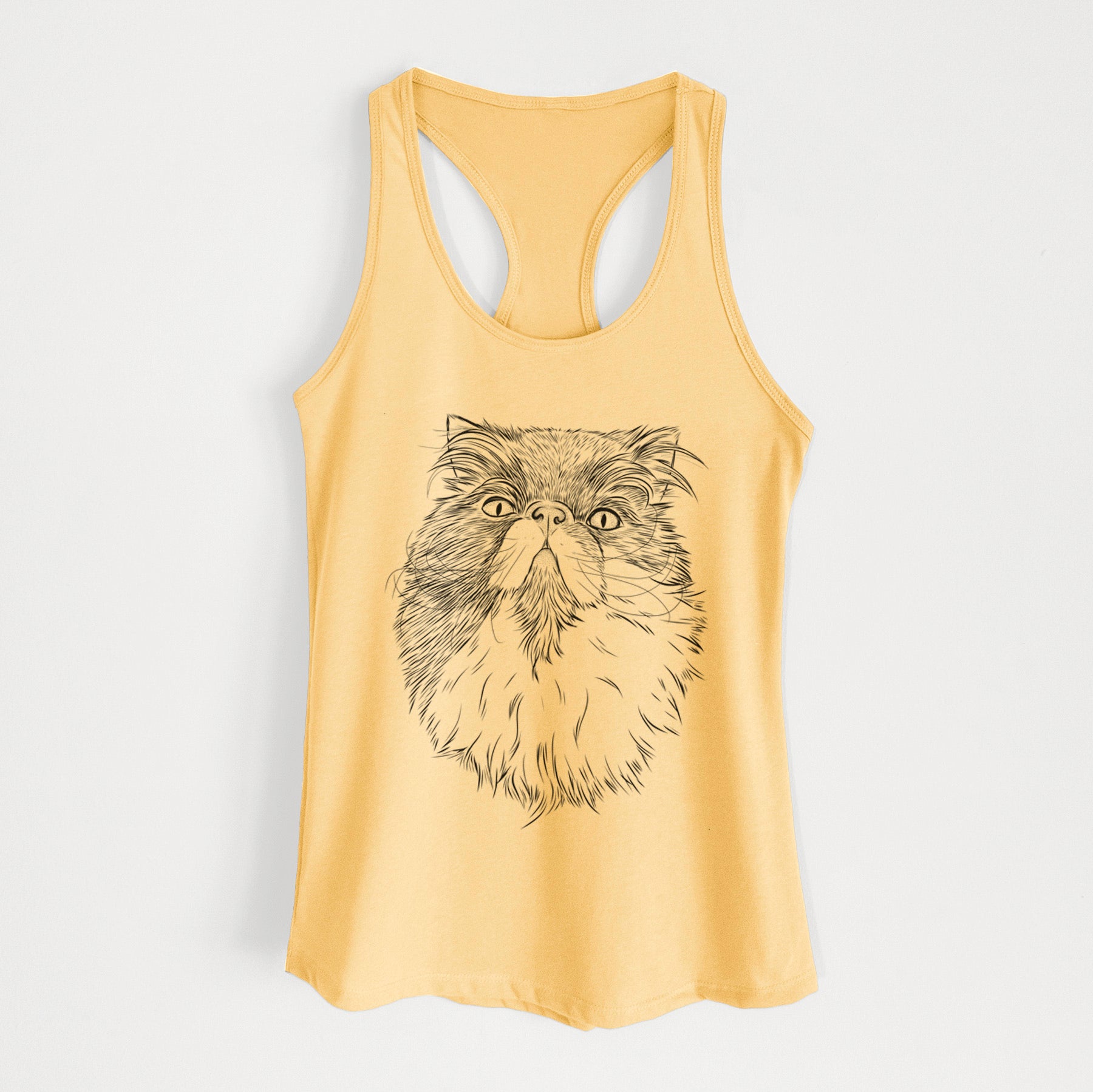 Tookie the Perisan Cat - Women's Racerback Tanktop