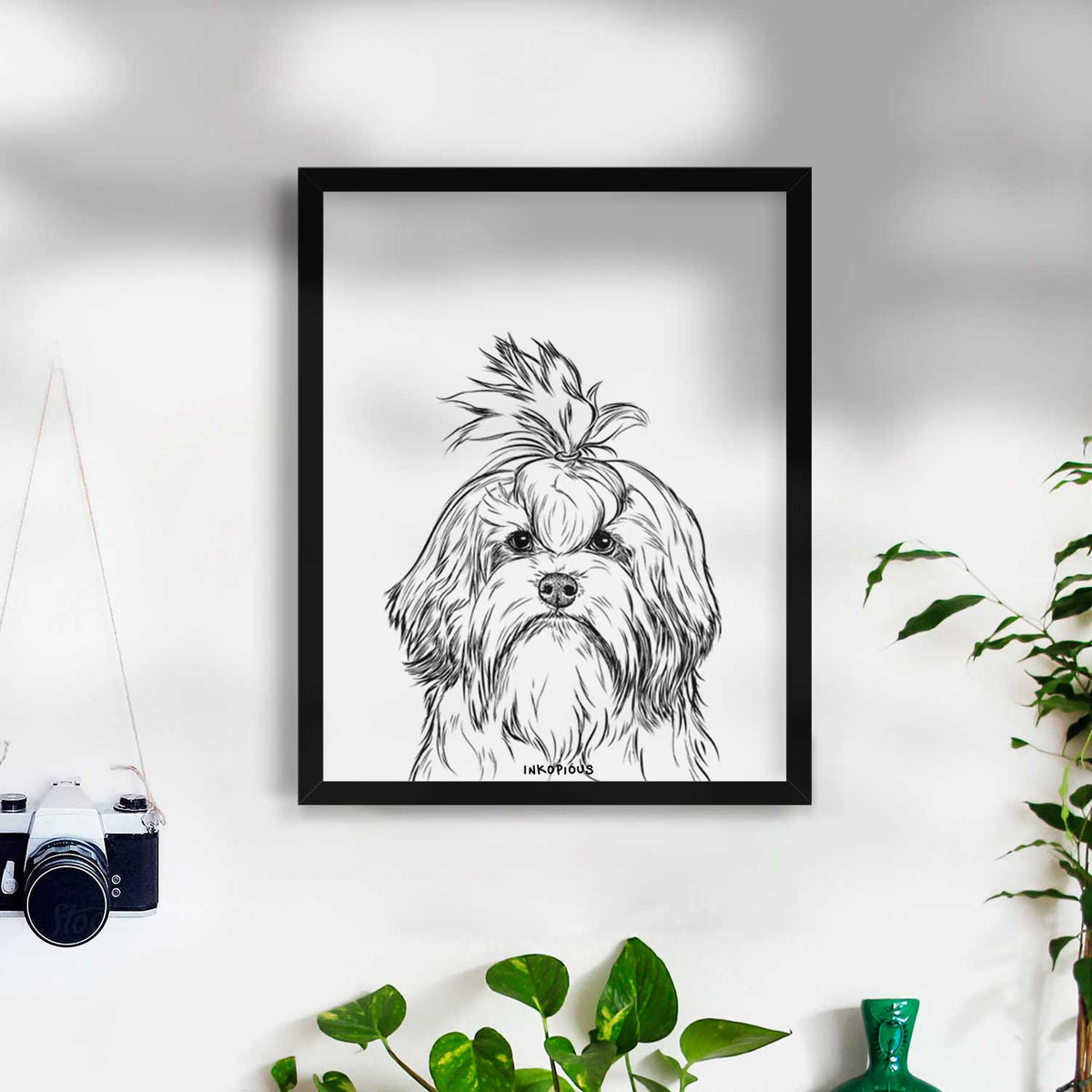 Tootsie the Lowchen Art Print