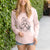 Bare Tootsie the Lowchen - Cali Wave Hooded Sweatshirt