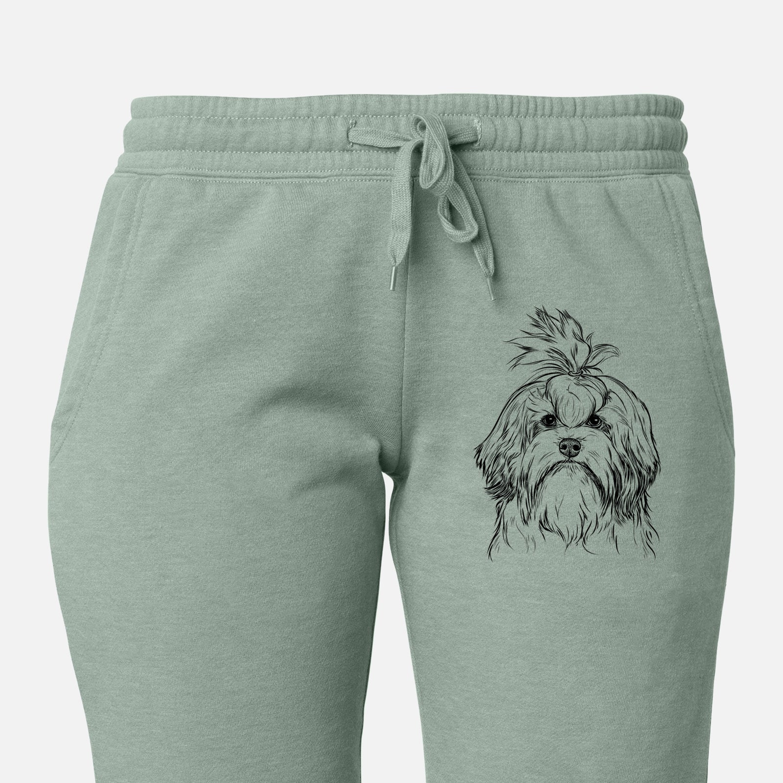 Tootsie the Lowchen - Women's Cali Wave Joggers