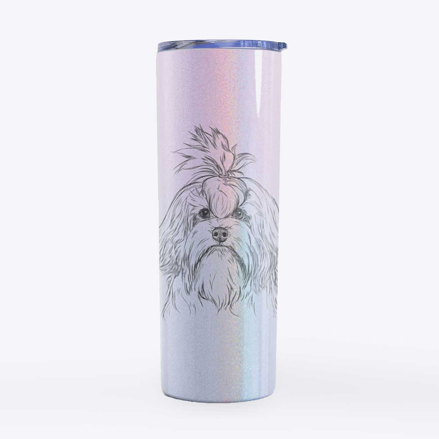 Tootsie the Lowchen - 20oz Skinny Tumbler