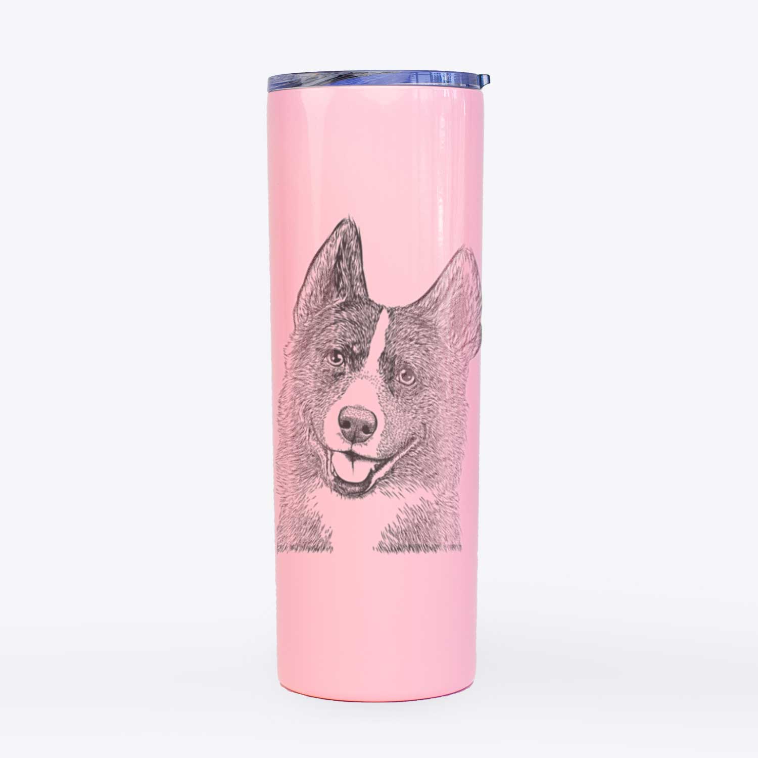 Tosca the Karelian Bear Dog - 20oz Skinny Tumbler