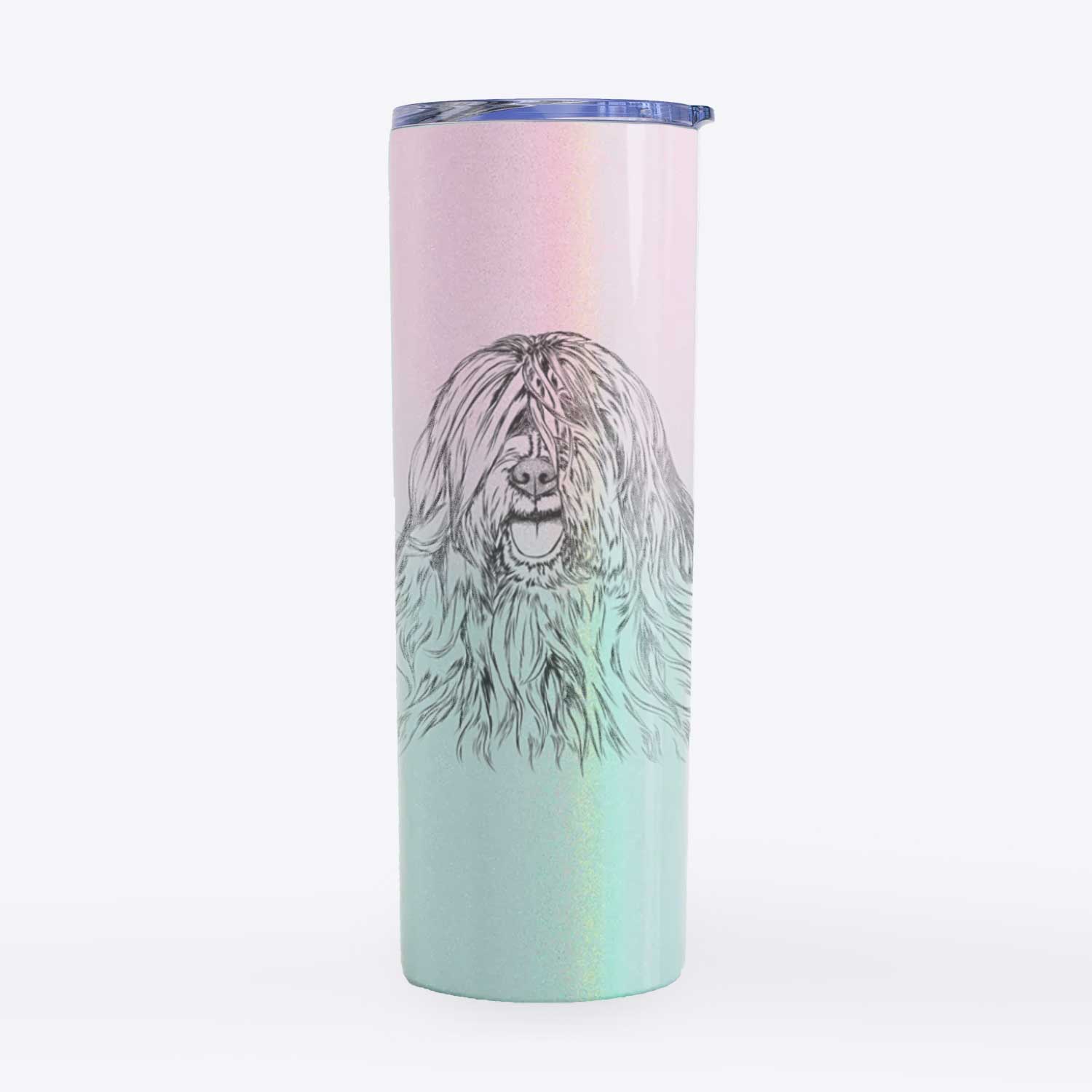 Trinket the Tibetan Terrier - 20oz Skinny Tumbler