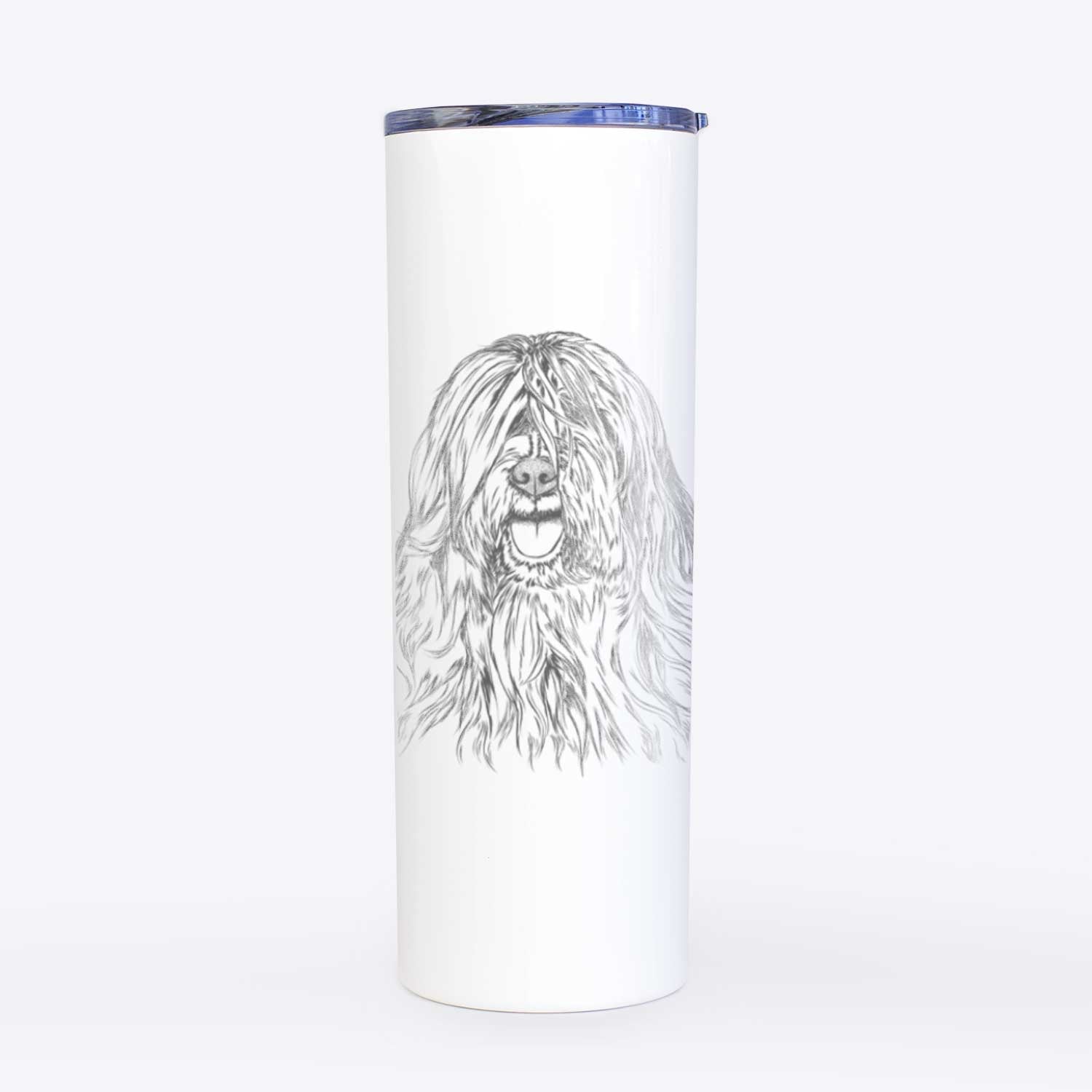 Trinket the Tibetan Terrier - 20oz Skinny Tumbler