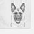 Trooper the German Shepherd Decorative Hand Towel