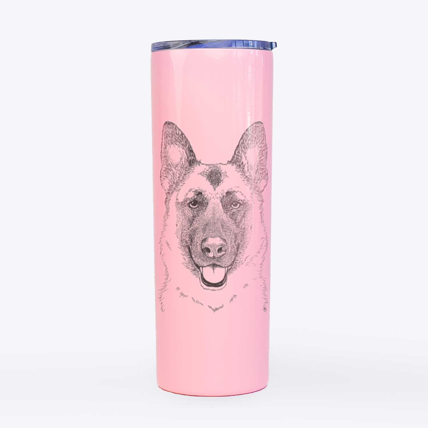 Trooper the German Shepherd - 20oz Skinny Tumbler