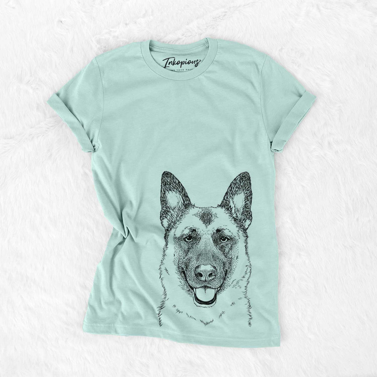 Trooper the German Shepherd - Bella Canvas Unisex Crewneck