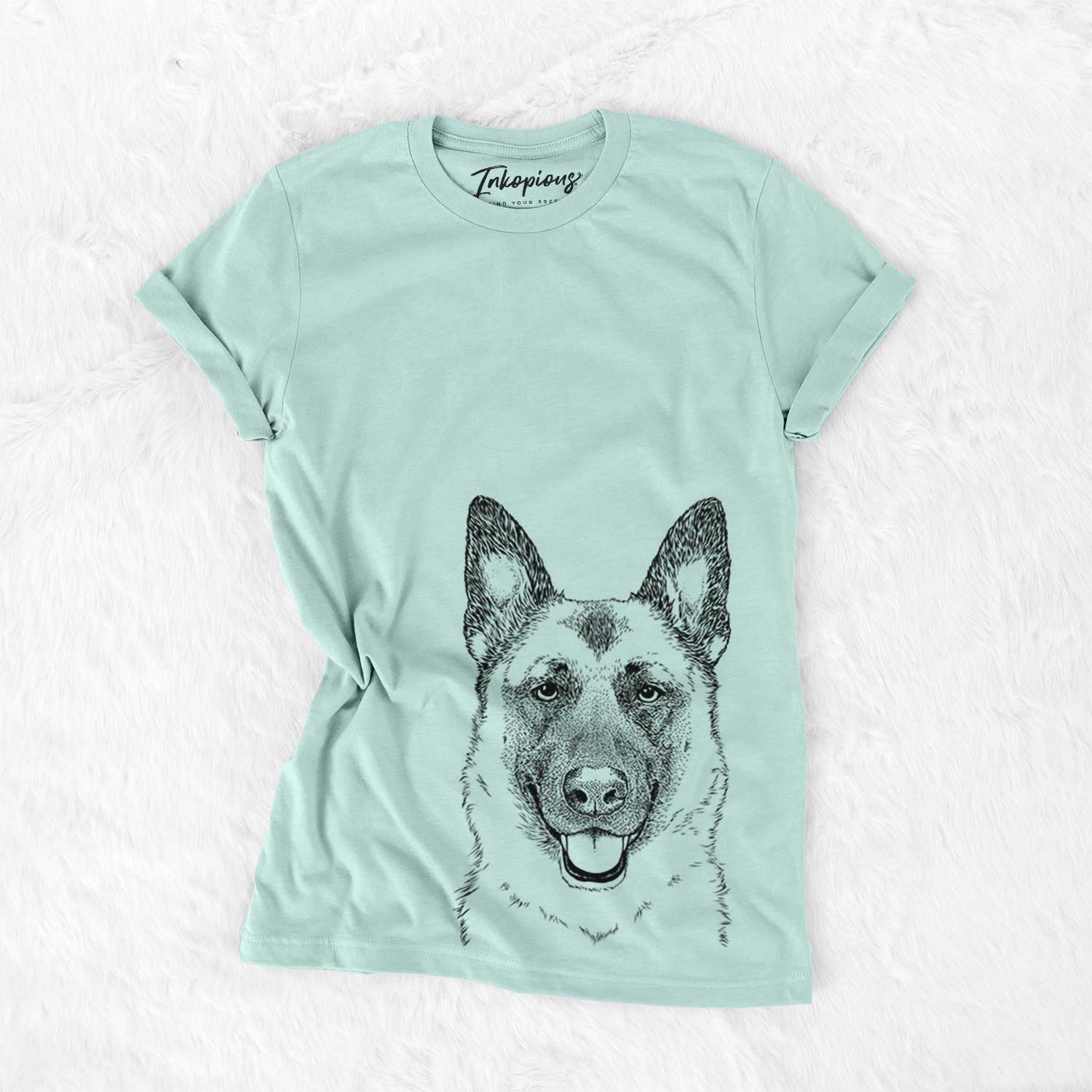Trooper the German Shepherd - Bella Canvas Unisex Crewneck