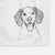 Trooper the Hound Mix Decorative Hand Towel