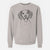 Bare Trooper the Hound Mix - Unisex Pigment Dyed Crew Sweatshirt