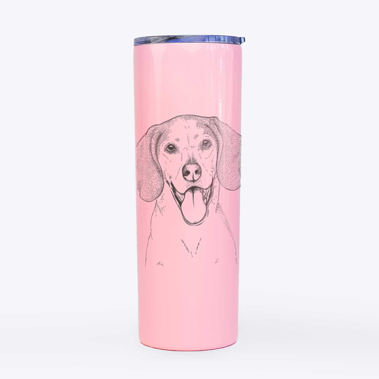 Trooper the Hound Mix - 20oz Skinny Tumbler