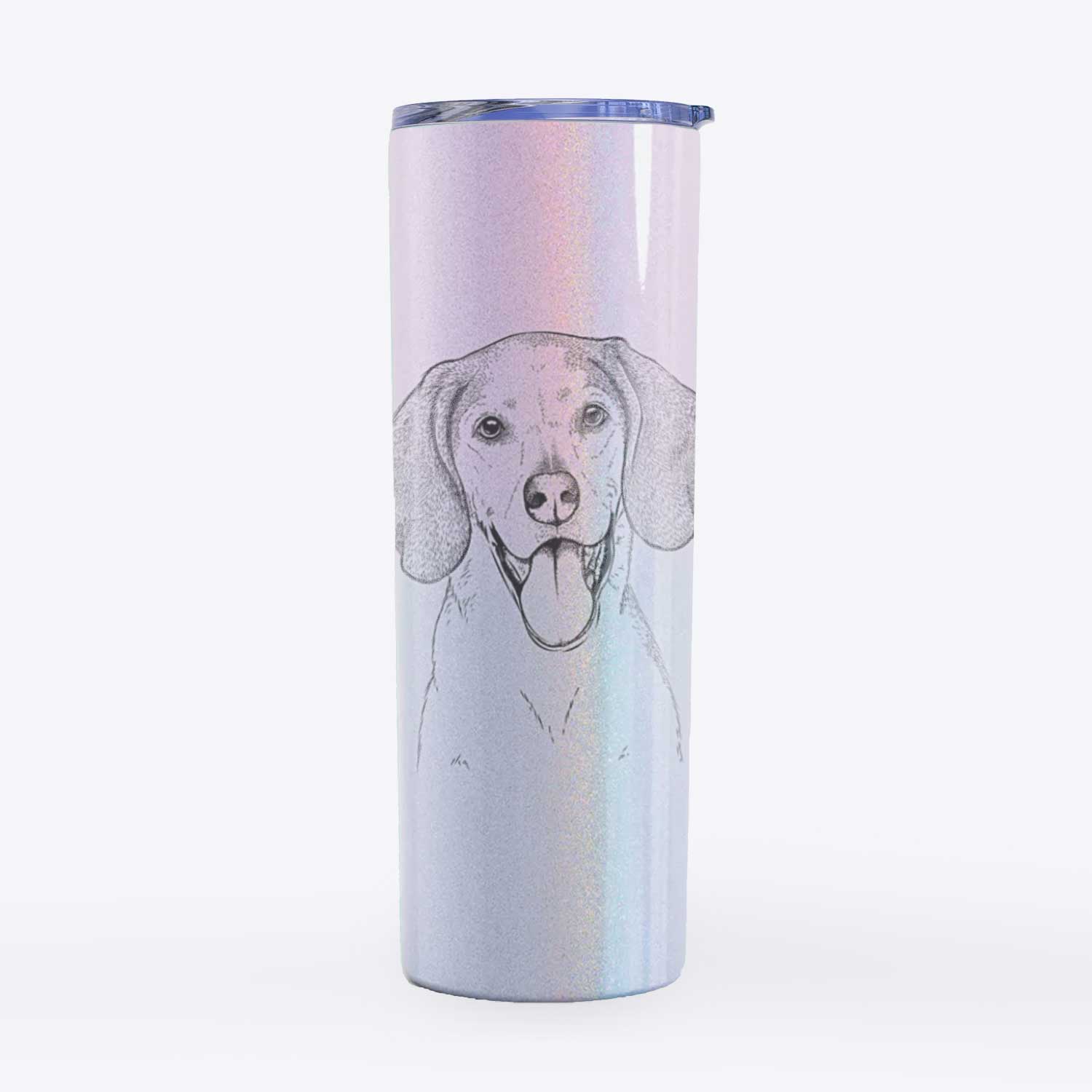 Trooper the Hound Mix - 20oz Skinny Tumbler