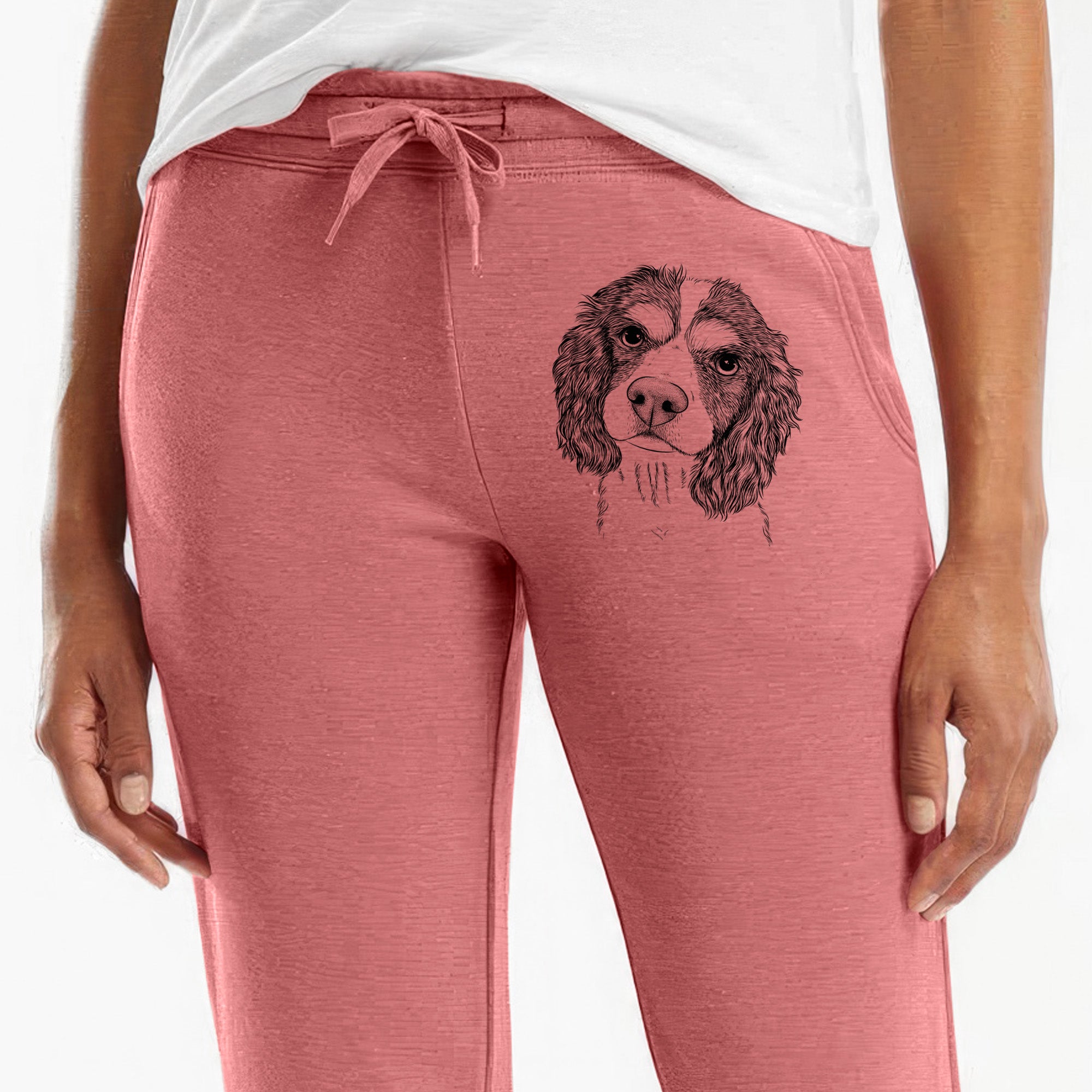 Truman the Cavalier King Charles Spaniel - Women's Cali Wave Joggers