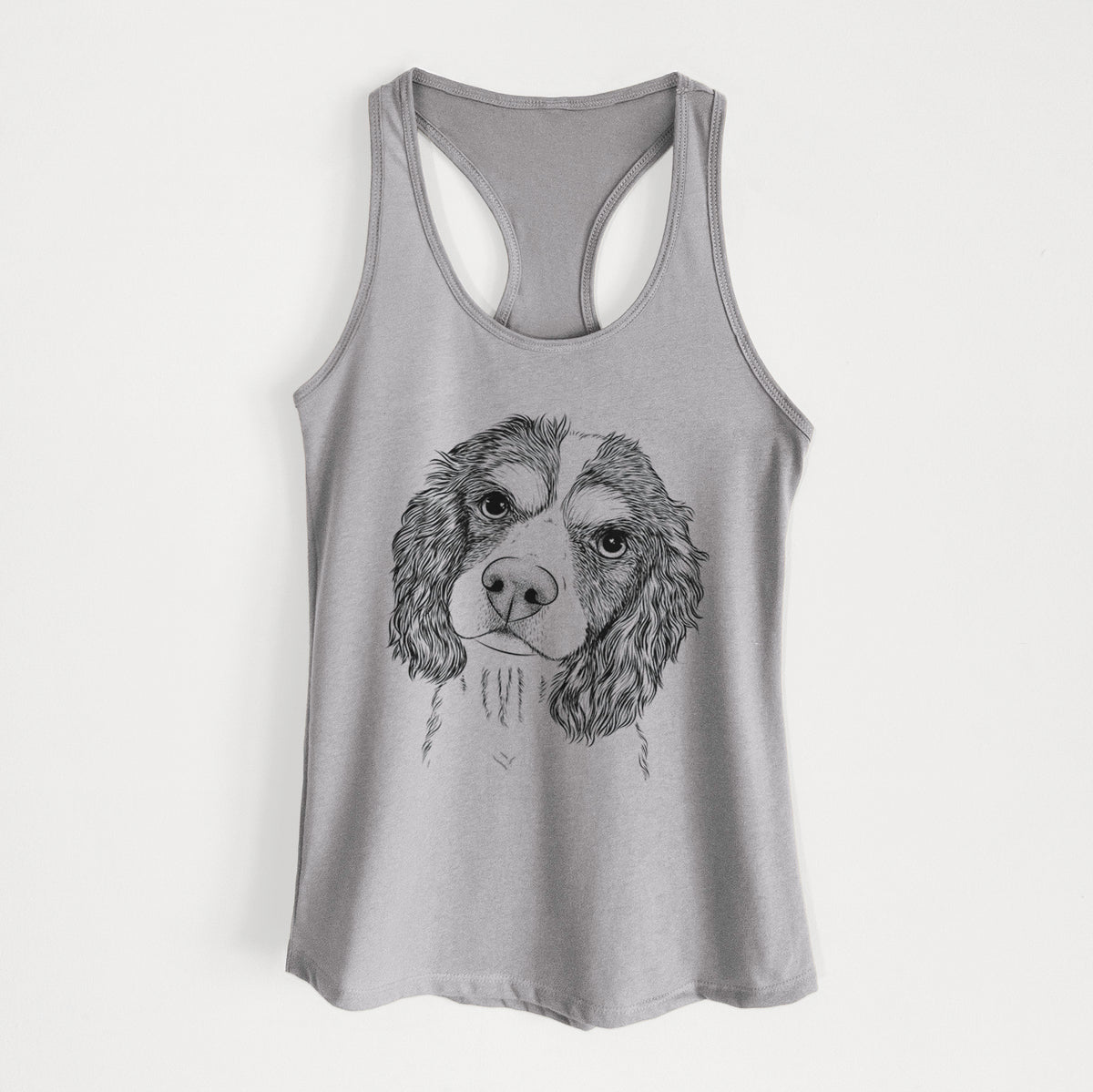 Truman the Cavalier King Charles Spaniel - Women&#39;s Racerback Tanktop