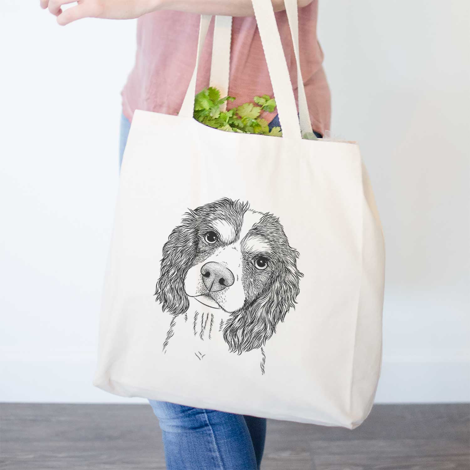 Truman the Cavalier King Charles Spaniel - Tote Bag