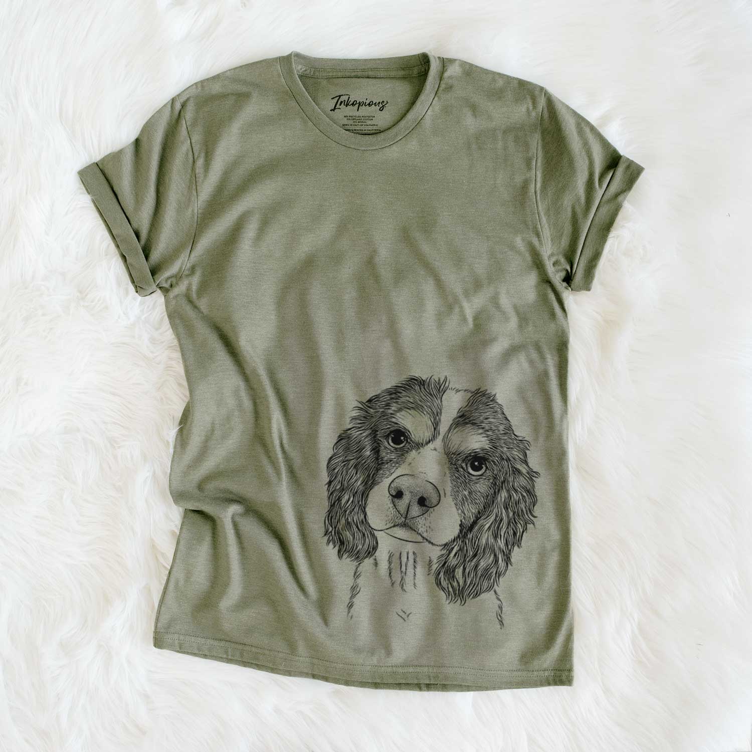 Bare Truman the Cavalier King Charles Spaniel - Unisex Crewneck