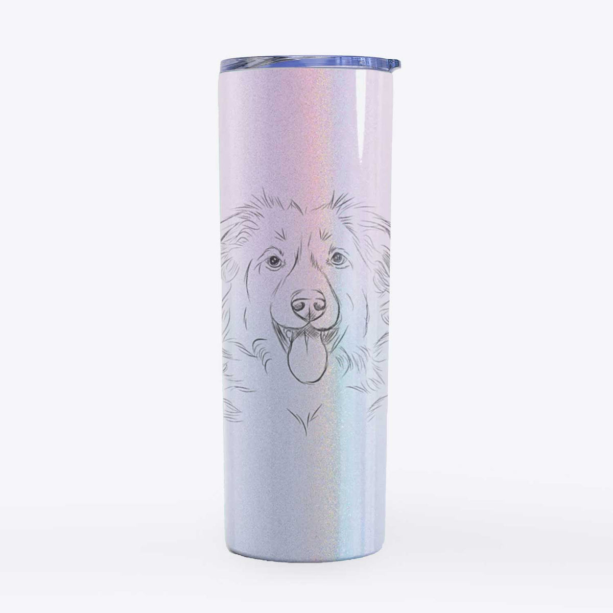 Tucker the Collie Shepherd - 20oz Skinny Tumbler