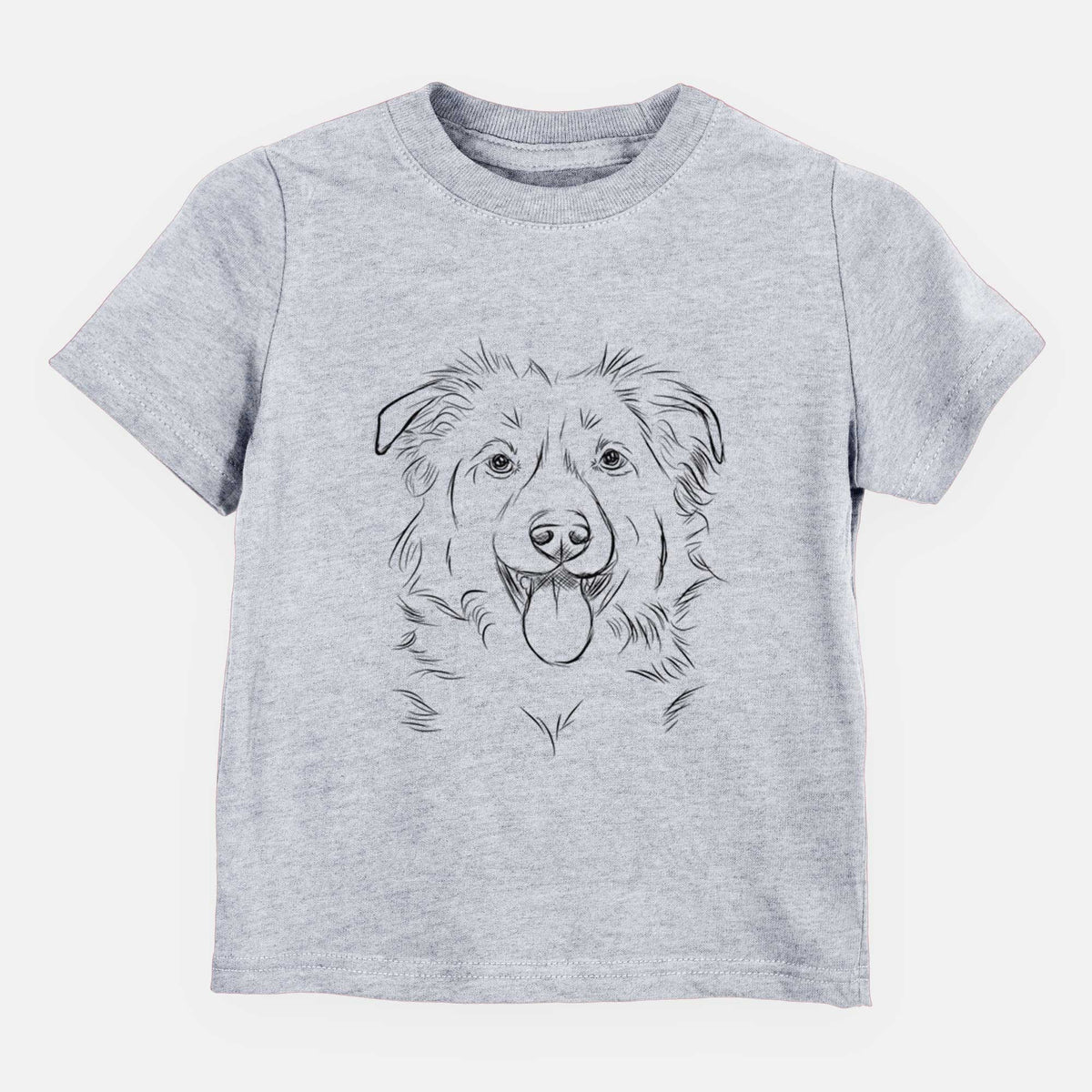 Bare Tucker the Collie Shepherd - Kids/Youth/Toddler Shirt
