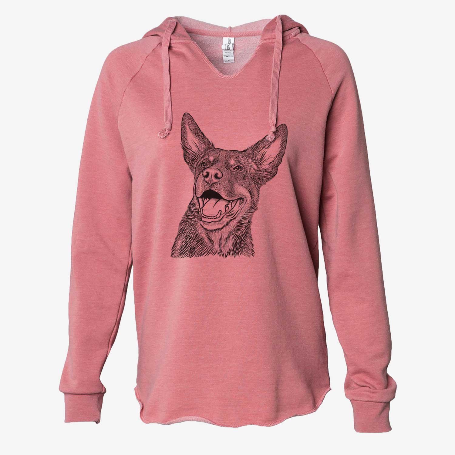 Tucker the Australian Kelpie - Cali Wave Hooded Sweatshirt