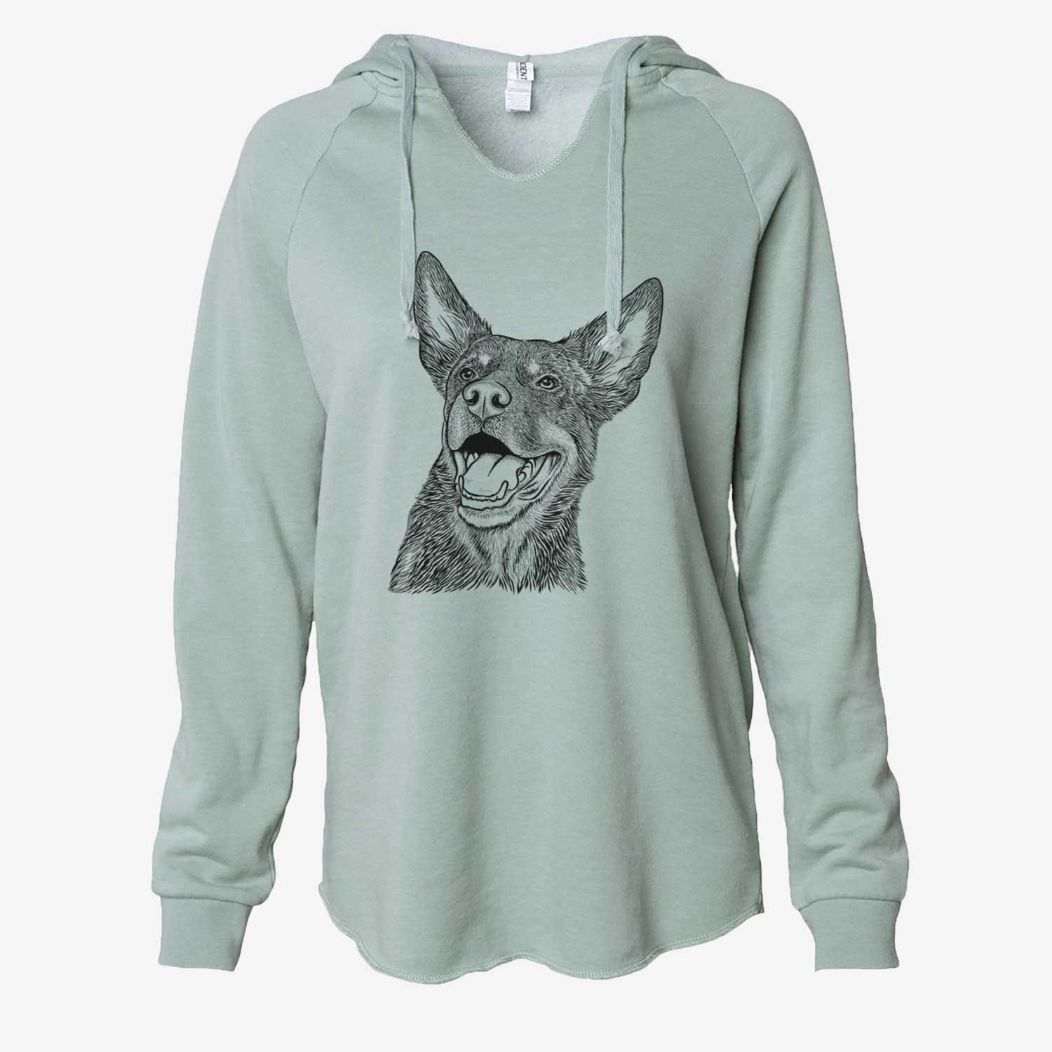 Tucker the Australian Kelpie - Cali Wave Hooded Sweatshirt