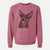 Bare Tucker the Australian Kelpie - Unisex Pigment Dyed Crew Sweatshirt