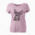 Bare Tucker the Australian Kelpie - Women's V-neck Shirt