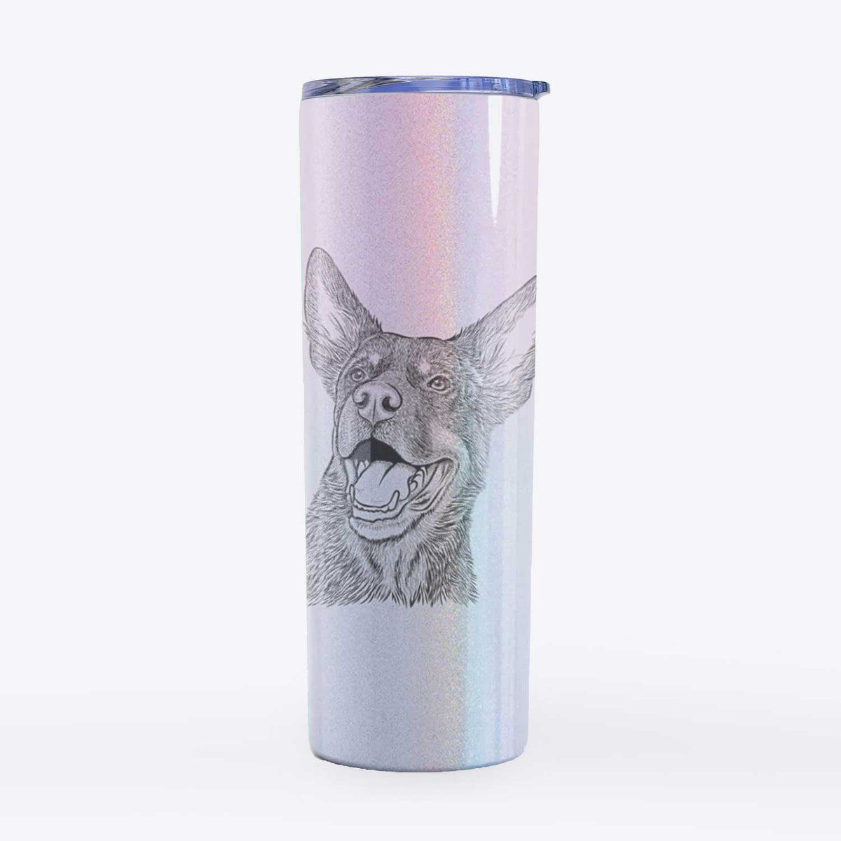 Tucker the Australian Kelpie - 20oz Skinny Tumbler