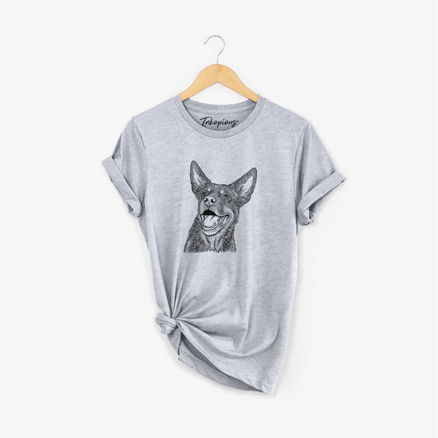 Bare Tucker the Australian Kelpie - Unisex Crewneck