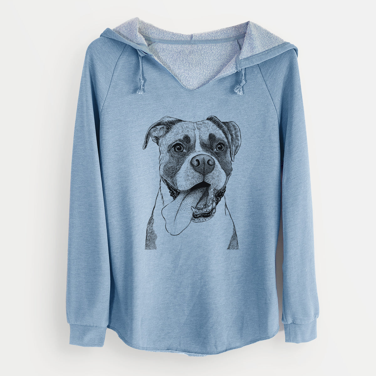 Bare Tuckeroo the Boxer - Cali Wave Hooded Sweatshirt