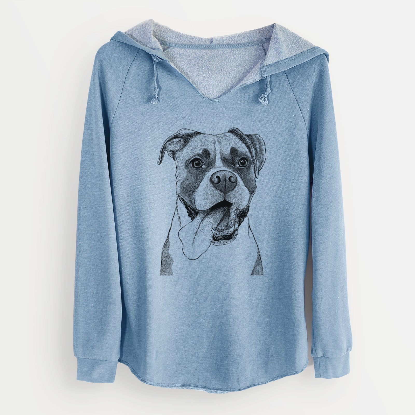 Bare Tuckeroo the Boxer - Cali Wave Hooded Sweatshirt