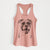 Tuckeroo the Boxer - Women's Racerback Tanktop