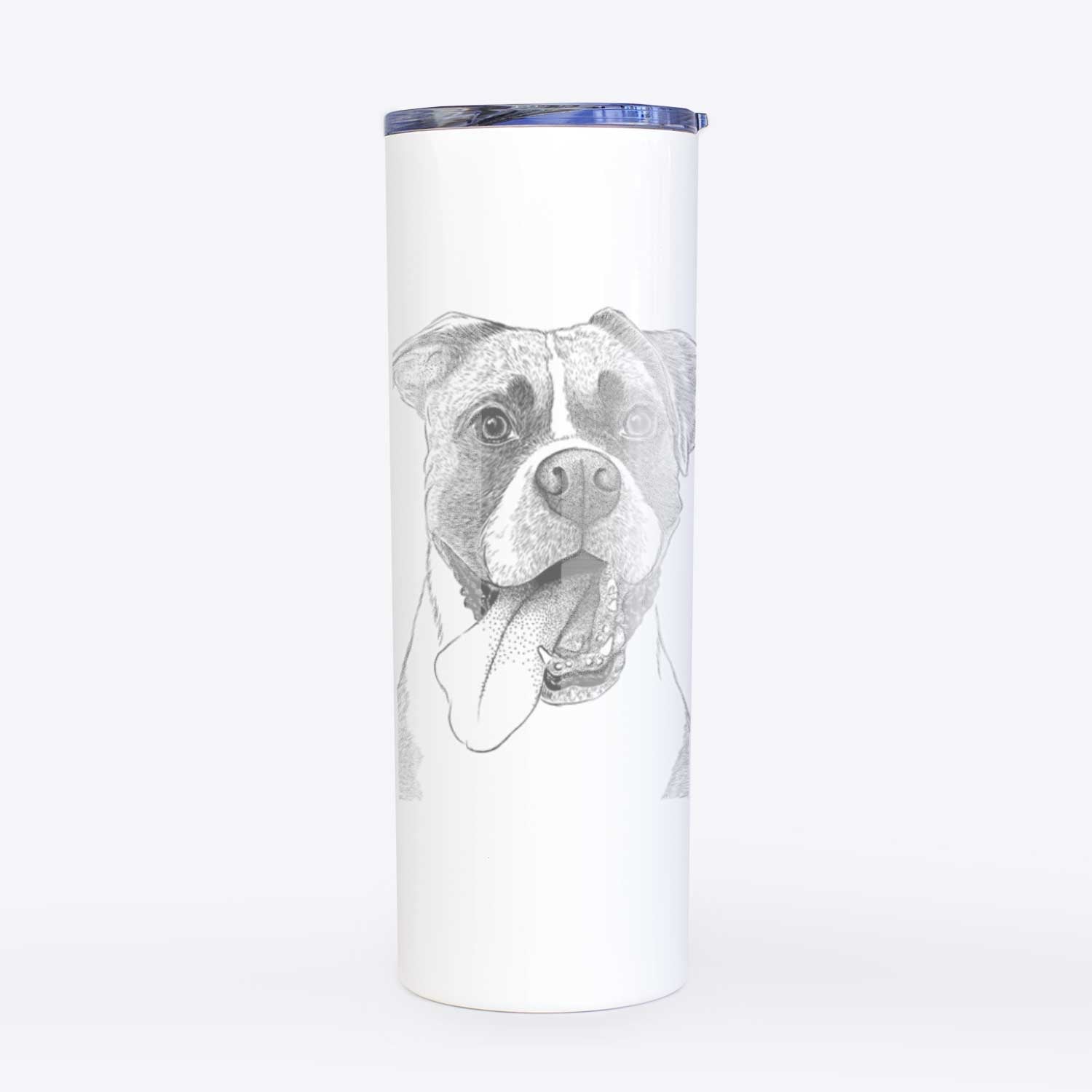 Tuckeroo the Boxer - 20oz Skinny Tumbler