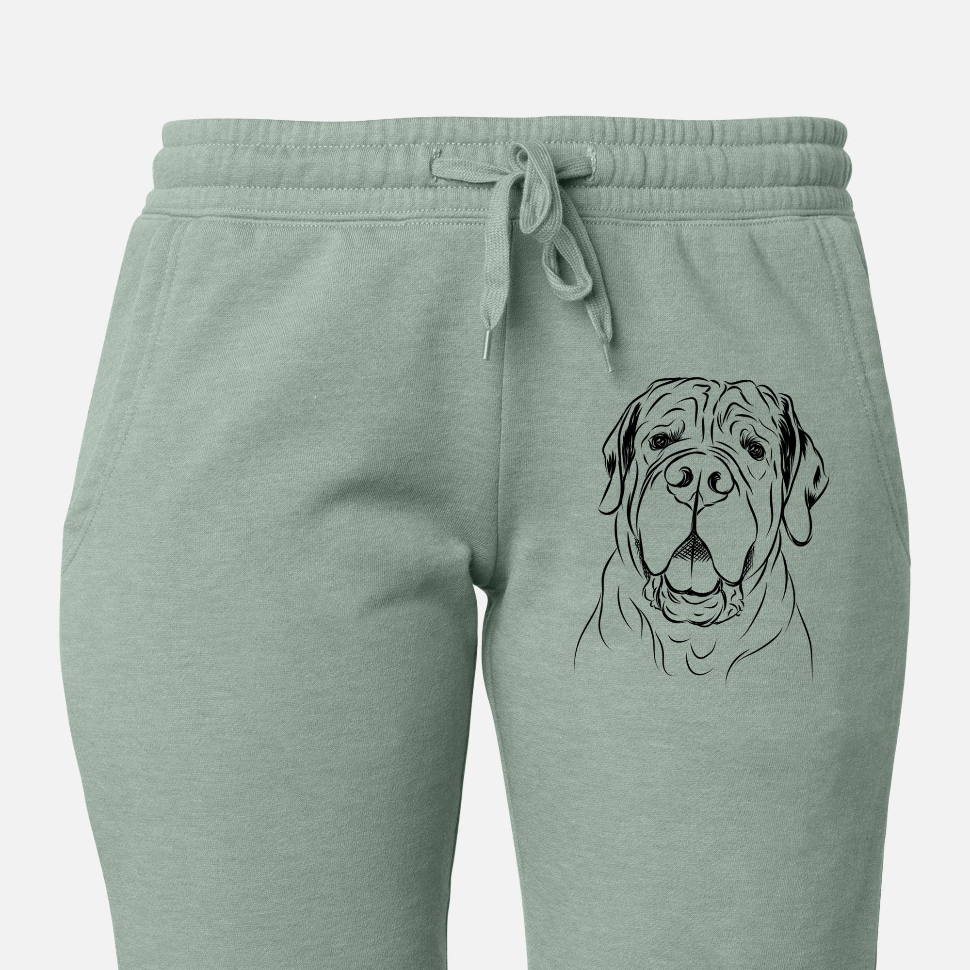 Tufton the English Mastiff - Women's Cali Wave Joggers