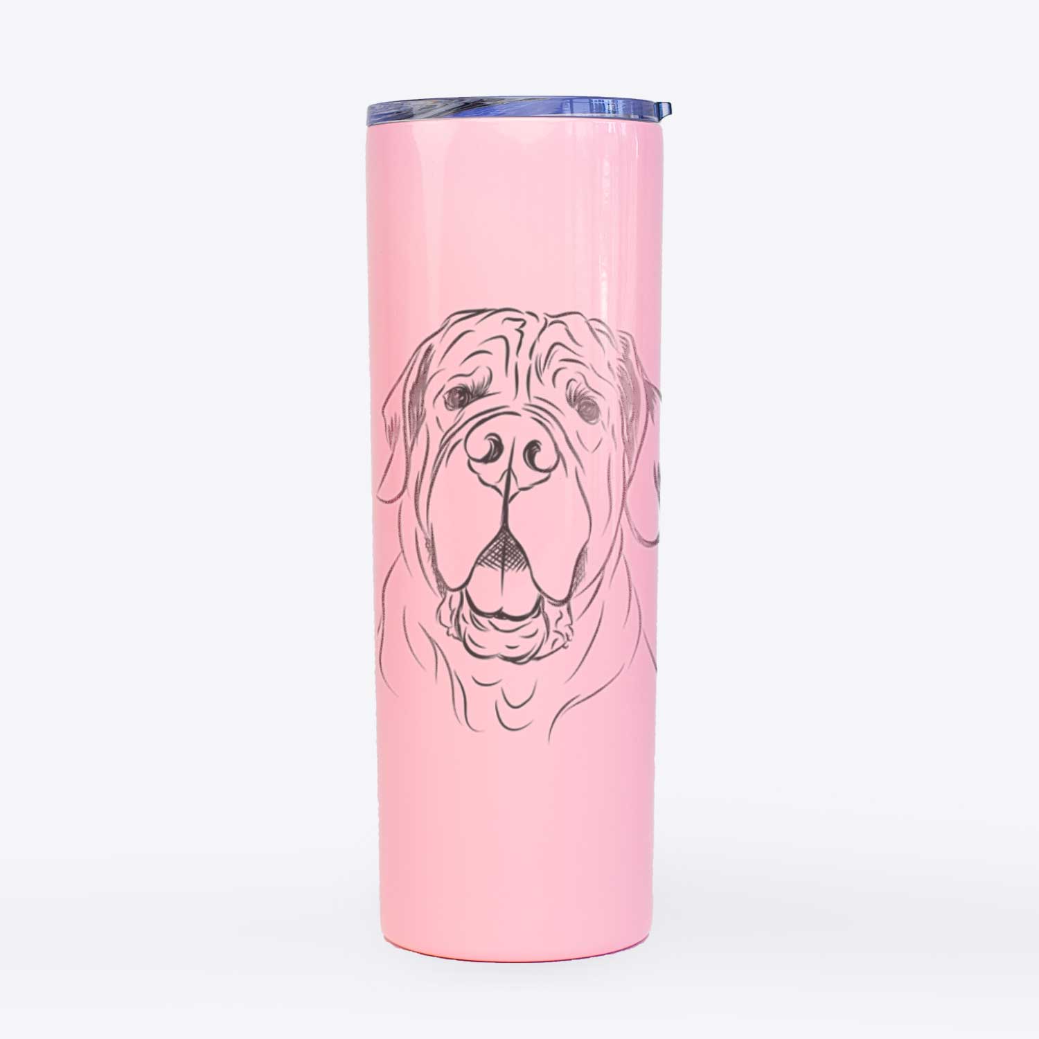 Tufton the English Mastiff - 20oz Skinny Tumbler