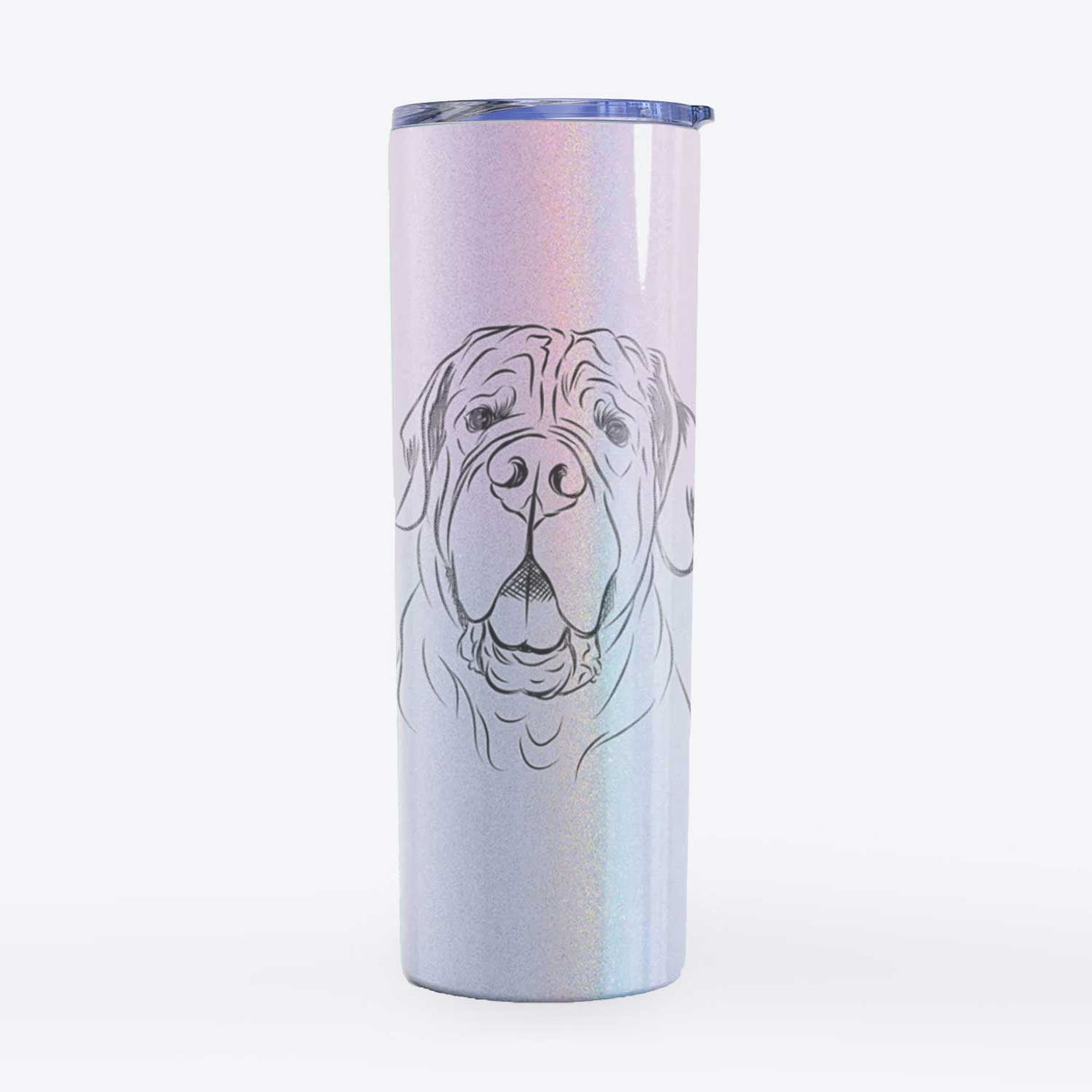 Tufton the English Mastiff - 20oz Skinny Tumbler