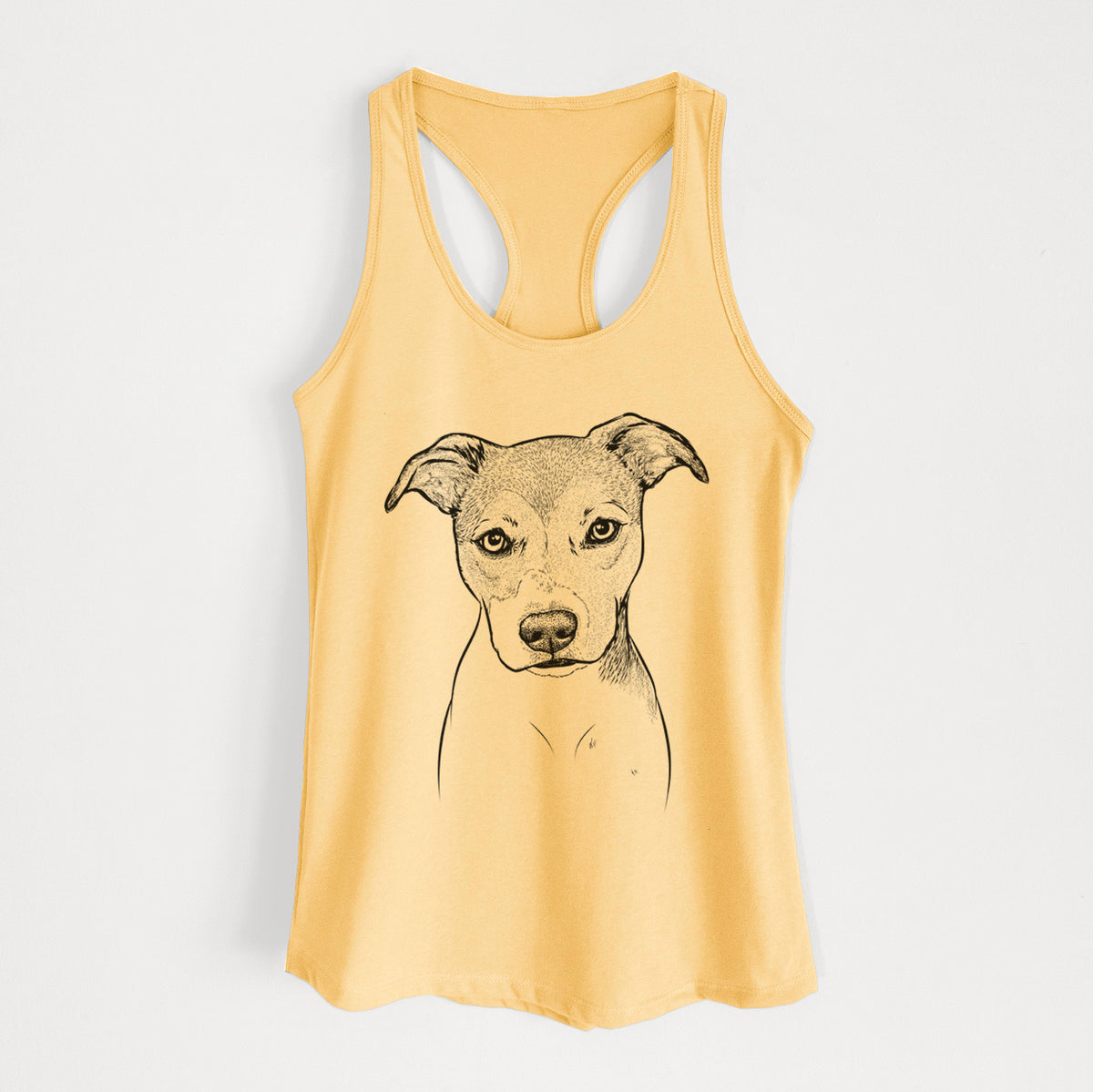 Tula the American Staffordshire Terrier Heeler Mix - Women's Racerback Tanktop