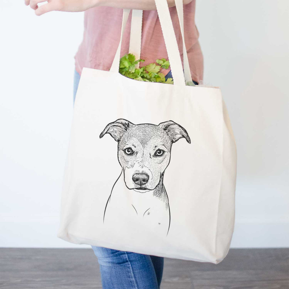 Tula the American Staffordshire Terrier Heeler Mix - Tote Bag